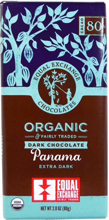 Intercambio Equivalente Barra de Chocolate Panamá 80% Cacao en Carpeta.
