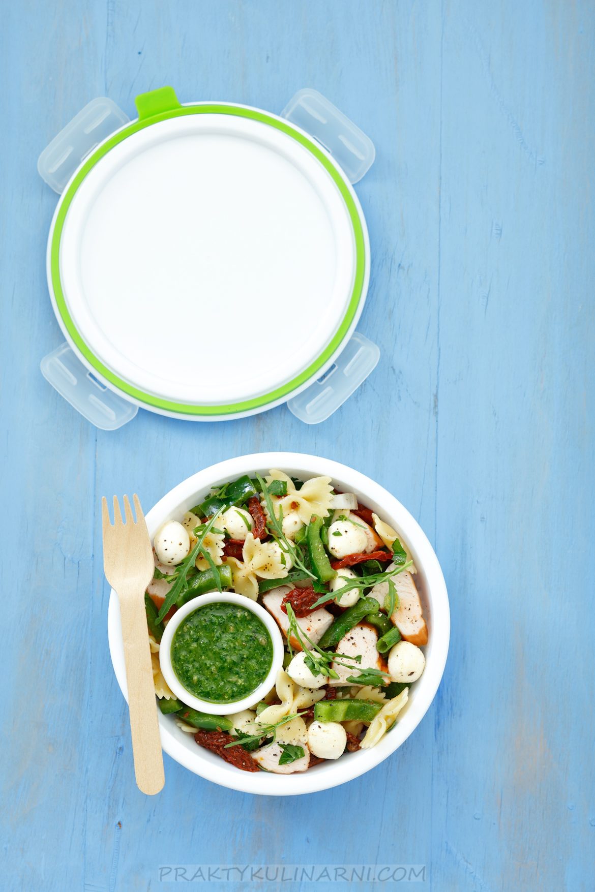 ensalada con pasta