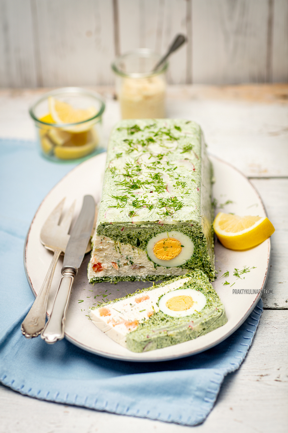 Terrina con huevo