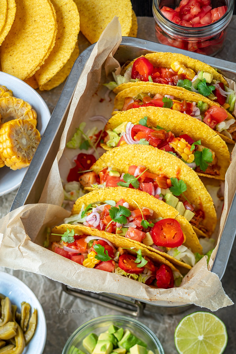 taco de pollo