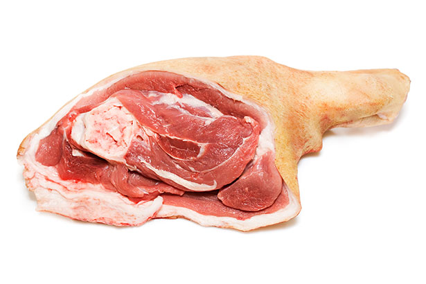 Piernas De Cerdo Utilizadas Para Hacer Prosciutto.