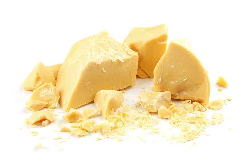 Mantequilla de coco para nadador grande y manteca de coco.