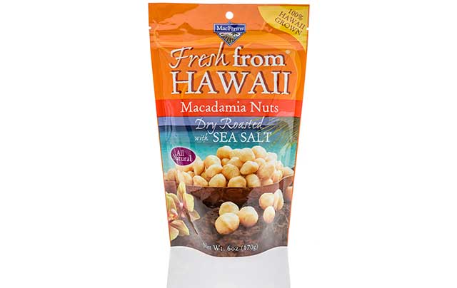 Macadamia Nuts Dry Roast Mac Farms Retail Pack.