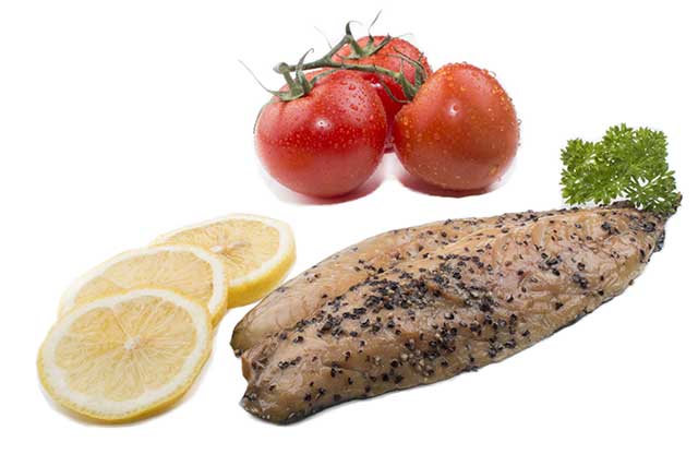 Filete de Caballa, Tomate y Limón.